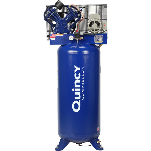 Quincy Compressor 5 HP Two Stage - QT PRO (Splash Lubricated), 2V41C60VC 2V41C60VC